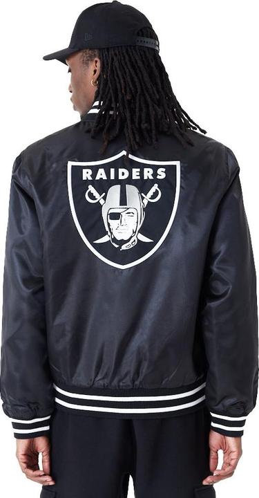 Actual product image New Era Varsity Satine Bomber Veste Las Vegas Raiders (S)