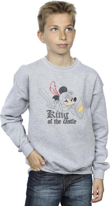 Actual product image Disney Boys Mickey Mouse King Of The Castle Sweatshirt (104)