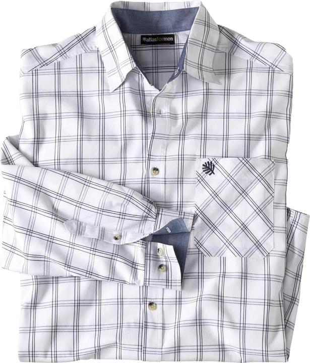 Immagine prodotto Atlas For Men Camicia in popeline a scacchi (L)