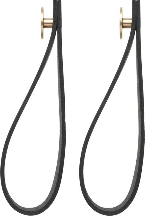 by Lassen Crochets muraux Stropp, lot de 2