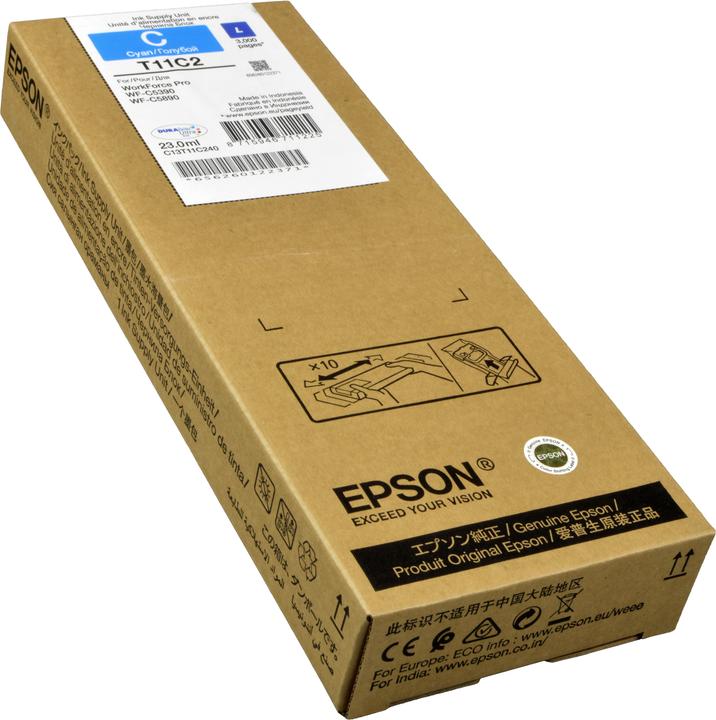 Productafbeelding Epson WF-C53xx/WF-C58xx serie inktcartridge L Cyaan 3.000 pagina's (C)