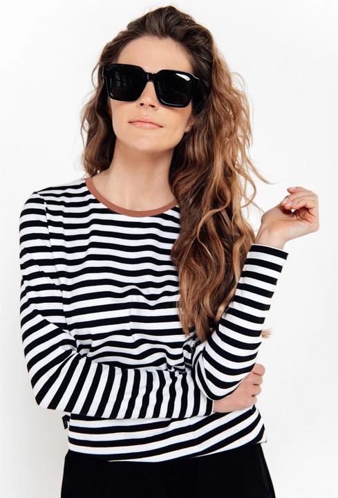 Produktbild Hebe Langarmshirt mit Streifen (S)