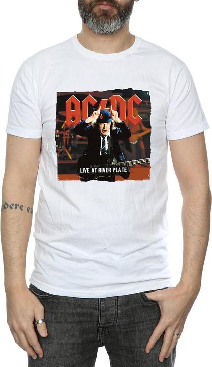 Image du produit AC/DC - T-shirt LIVE AT RIVER PLATE COLUMBIA RECORDS - Homme (M)