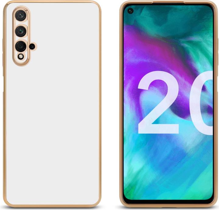 Image du produit Cadorabo Housse pour Honor 20 / 20S / Huawei NOVA 5T en TPU avec protection pour appareil photo LM130 Style (Huawei Nova 5T, TCL 20S, K20)