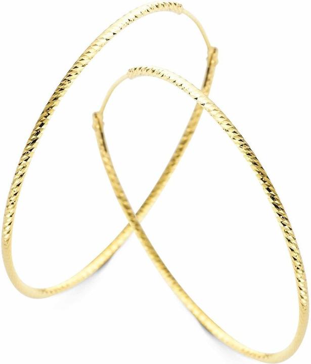 Casa Jewelry CASA -Schmuck Oorringen Tuscana 30 - Gold vergoldet (Silber)