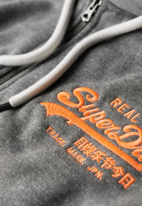 Actual product image Superdry Sweat jacket Casual Comfortable fit Neon VI Graphic Ziphood (S)