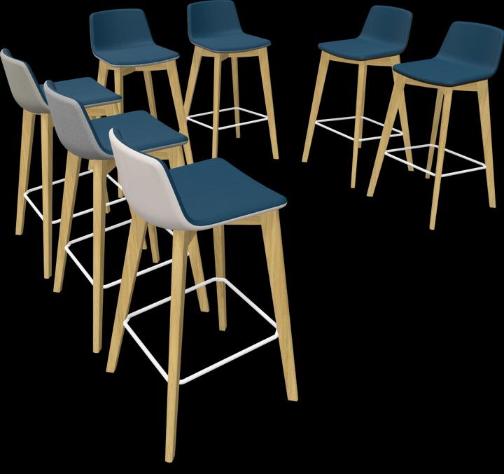 Image du produit Narbutas Tabouret de bar Twist & Sit