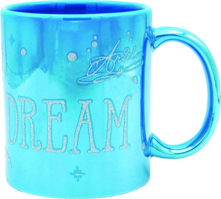 Actual product image Disney Princess Ariel Ceramic Mug With Glitter (320 ml)