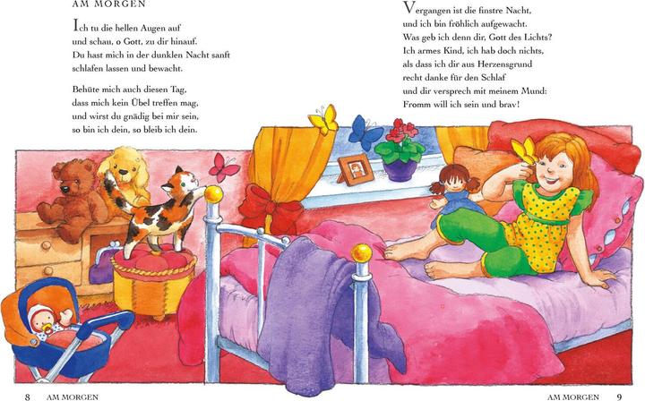 Produktbild Die schönsten Kindergebete (Deutsch, Schwager & Steinlein Verlag, 2023)