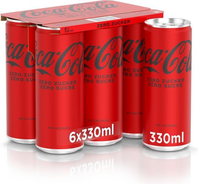 Coca Cola Zero (6 x 33 cl)