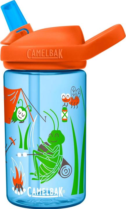 Camelbak eddy+ Kids 14oz, Insetti da campeggio, primavera estate LE (0.40 l)
