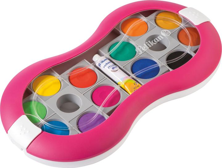 Actual product image Pelikan Cover paint box Space (Rose, Multicoloured)