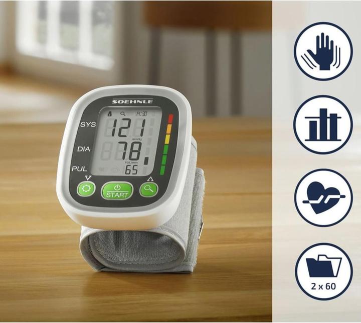 Produktbild Soehnle Bludruckmesser Monitor 100 (Blutdruckmessgerät Handgelenk)