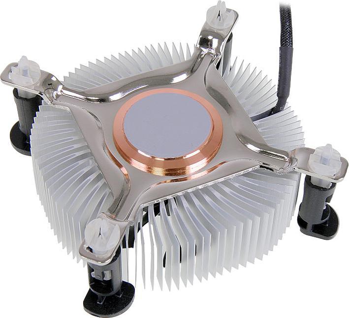Actual product image Akasa AK-CCE-7106HP Low Profile CPU Cooler Intel (29.50 mm)