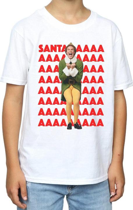 Produktbild Elf Buddy Santa Scream TShirt Jungen (140, 146)
