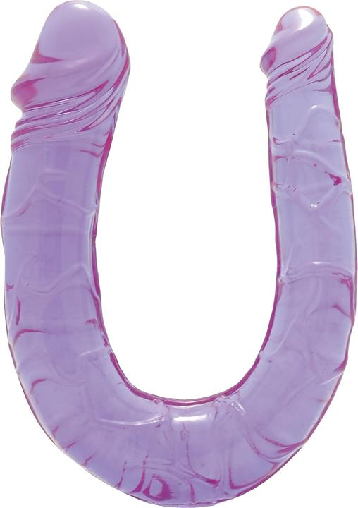 Actual product image Dream Toys Double Head Dildo - Purple
