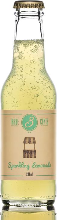 Produktbild Three Cents Sparkling Lemonade (24 x 20 cl)