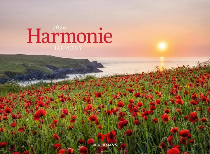Image du produit Harmonie Kalender 2026 (45 x 33 cm, Couverture rigide, Allemand, Français, Anglais)
