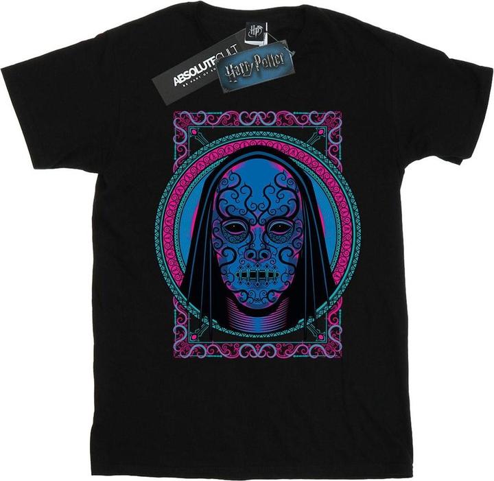 Image du produit - T-shirt NEON DEATH EATER MASK - Garçon (116)