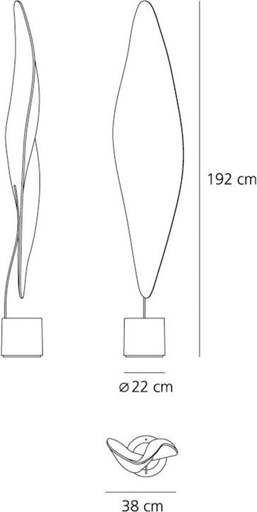Image du produit Artemide Feuille cosmique (922 lm, G53)