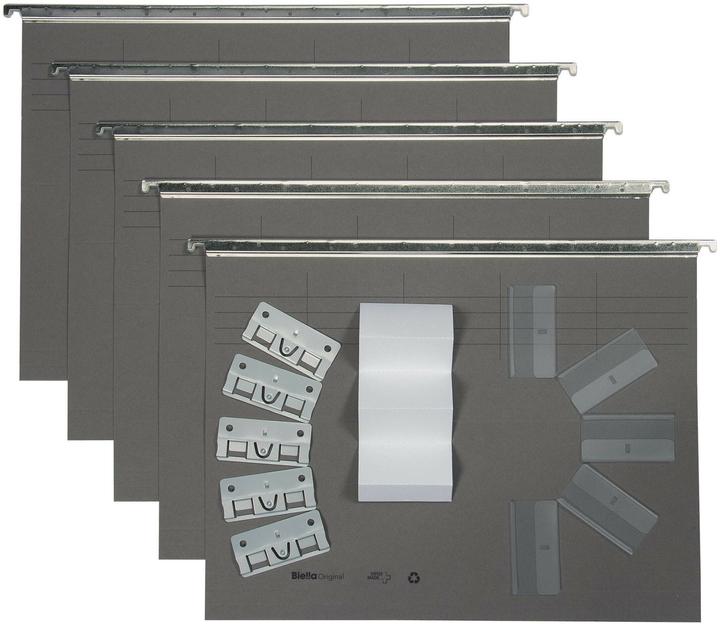 Biella Hängemappe-Set (A4, 5 x)
