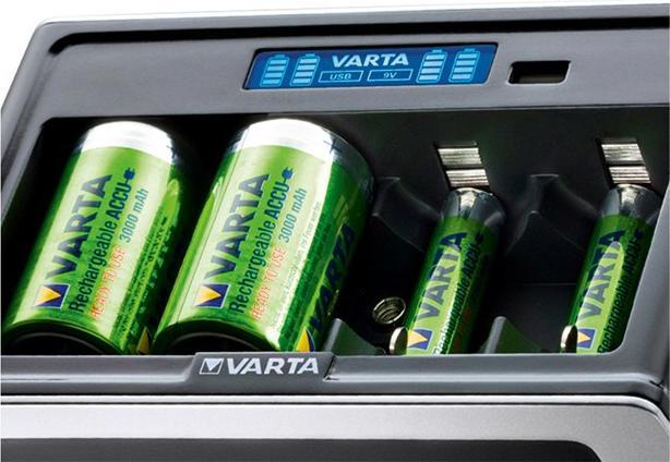 Immagine prodotto Varta Caricabatterie universale LCD (1 pz., AAA, D, AA, C, Caricabatterie senza batteria)