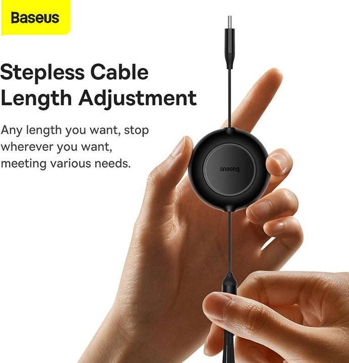 Image du produit Baseus 3 in 1 Multicharger USB-Cable (1.10 m, USB 3.2 Gen 1)