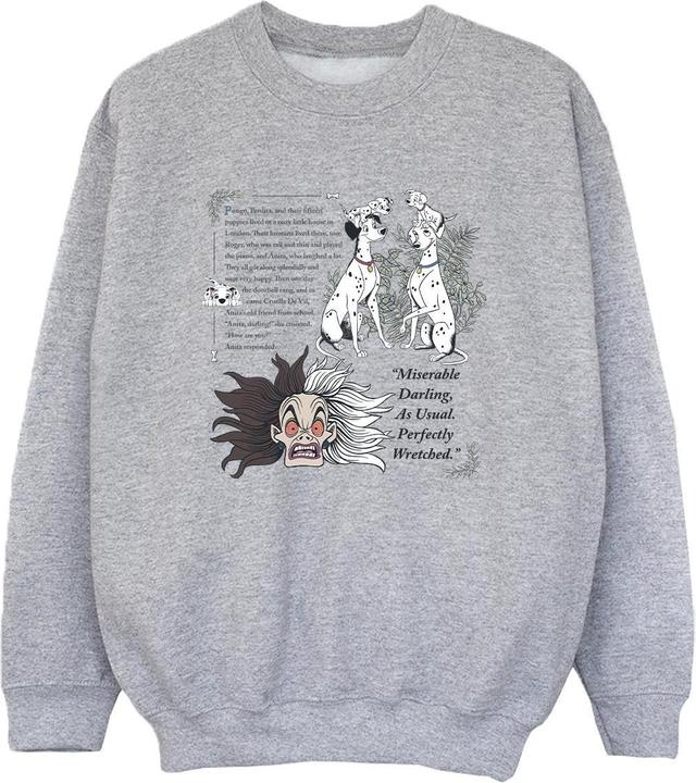 Produktbild Disney 101 Dalmatians Miserable Darling Sweatshirt Jungen (152, 158)
