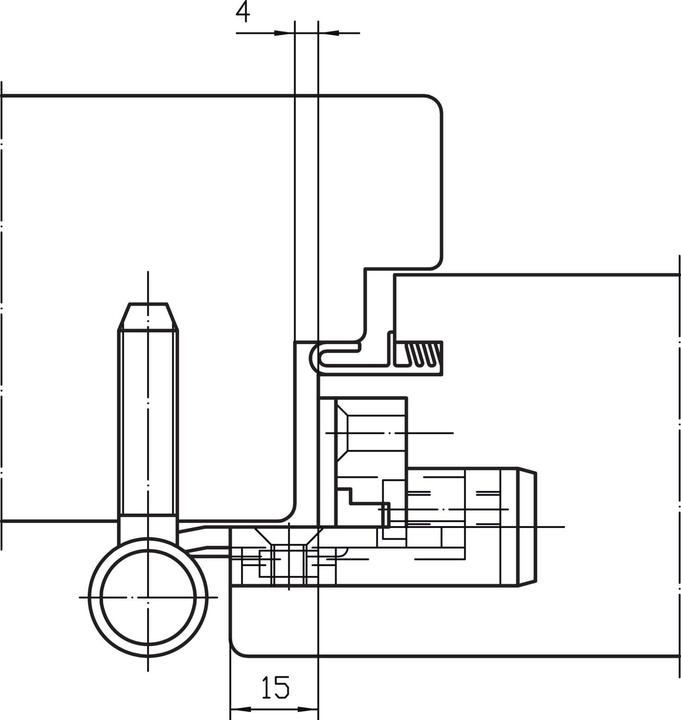 Produktbild Simonswerk Haustürbänder BAKA 2D 20 und 2D 20 FD
