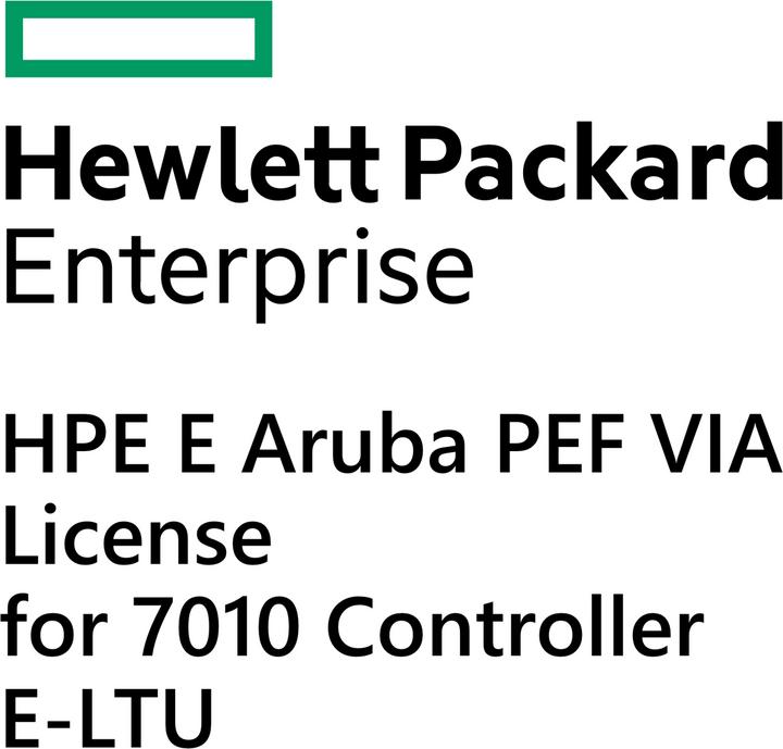 Actual product image HPE E Aruba PEF VIA Lic for 7010 Cntrlr E-LTU (1 Devices)