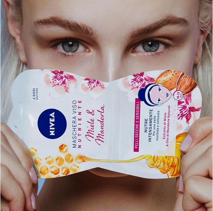 Produktbild NIVEA Verwöhnende Honigmaske (15 ml)