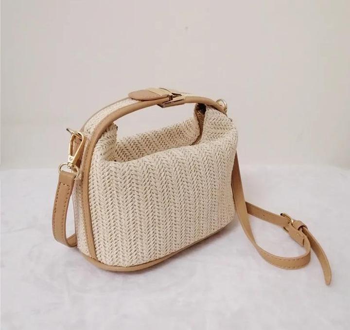 Immagine prodotto Only-Bags.Store Borsa a tracolla in paglia Moda Bohemian Small Knitting Summer Purse and Handbag Casual Holiday