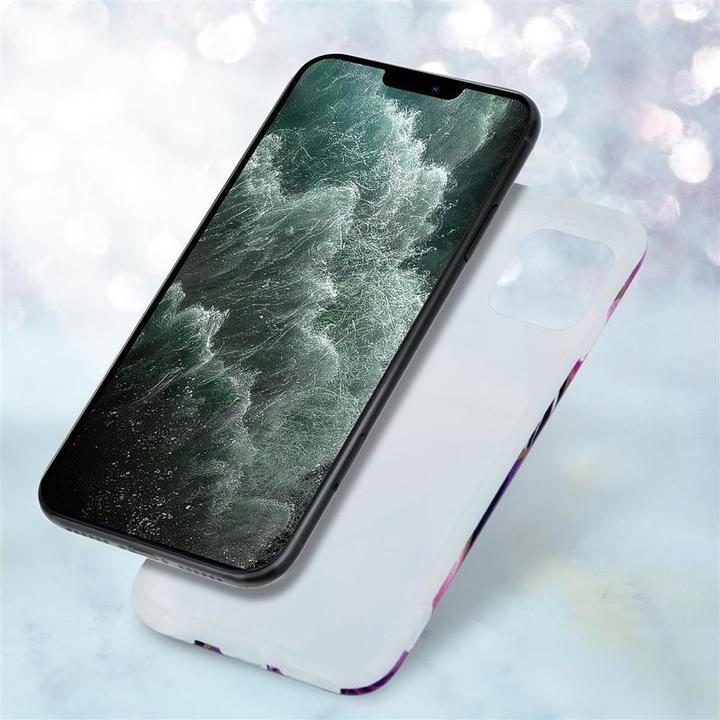 Produktbild Cadorabo IMD TPU Bunter Marmor Cover (Apple iPhone 12 Pro Max)