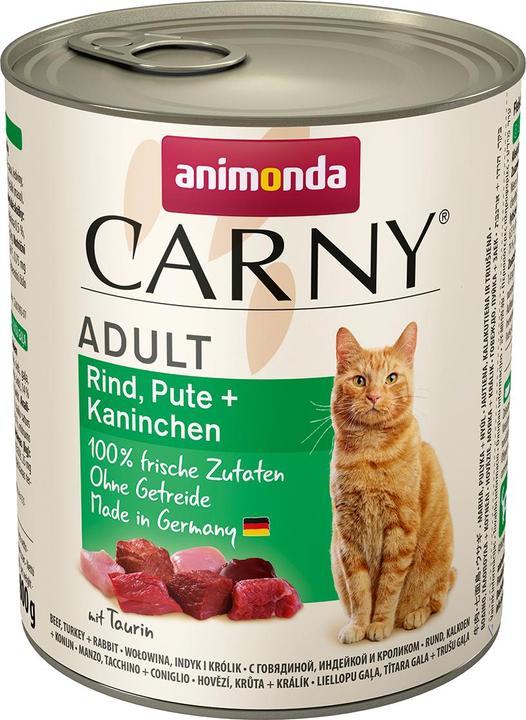 animonda Carny 4017721837361 Katzen-Dosenfutter (Adult, 1 Stk., 800 g)