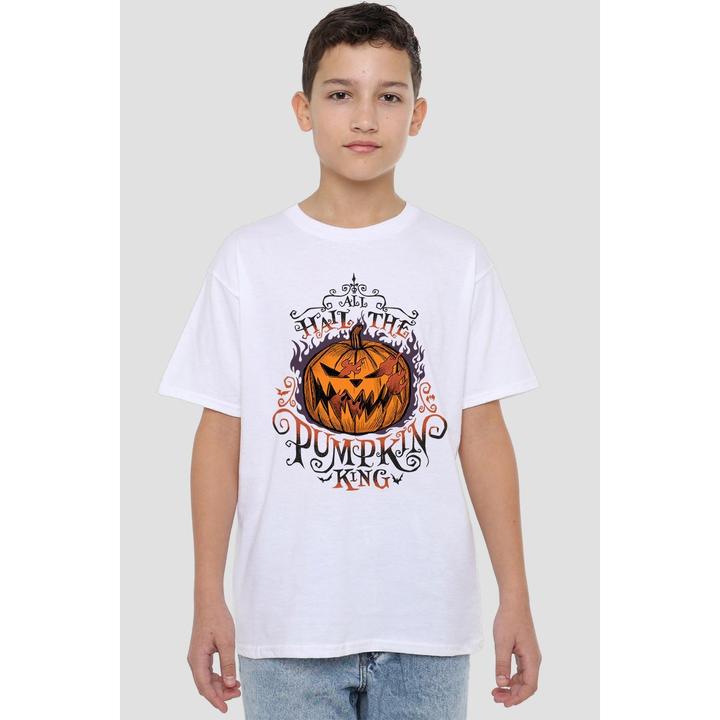 Produktbild The Nightmare Before Christmas Hail The Pumpkin King TShirt (140)