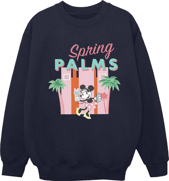Disney Minnie Mouse Spring Palms Sweatshirt (S)