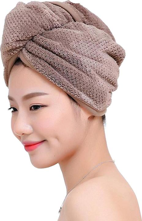 Produktbild JTI Handtuch, Turban - Braun (60 x 24 cm)