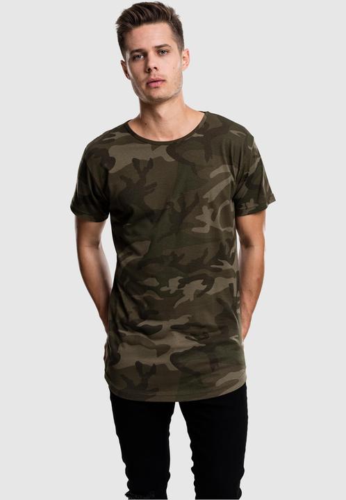 Produktbild Urban Classics Camo Shaped Long Tee (S)