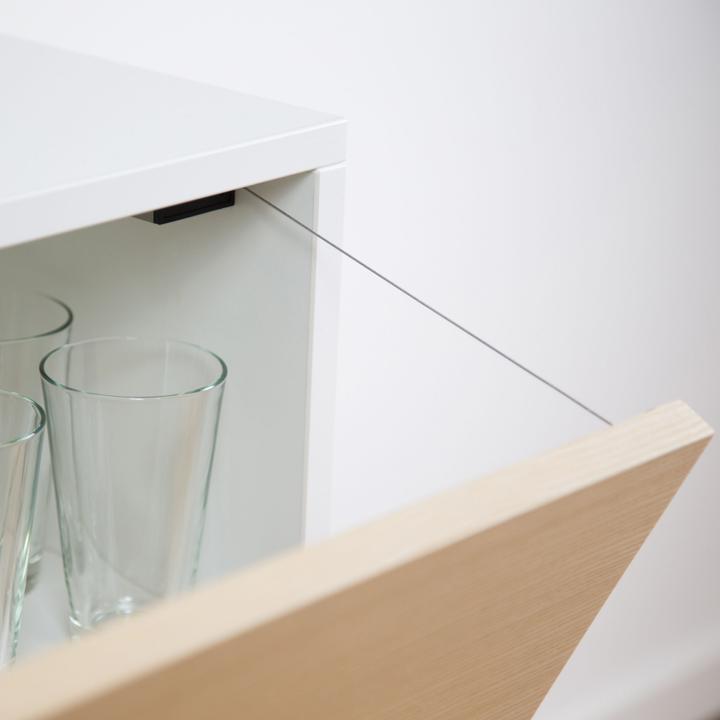 Actual product image kommod Modern Sideboard with Doors (100 x 88 x 45 cm)