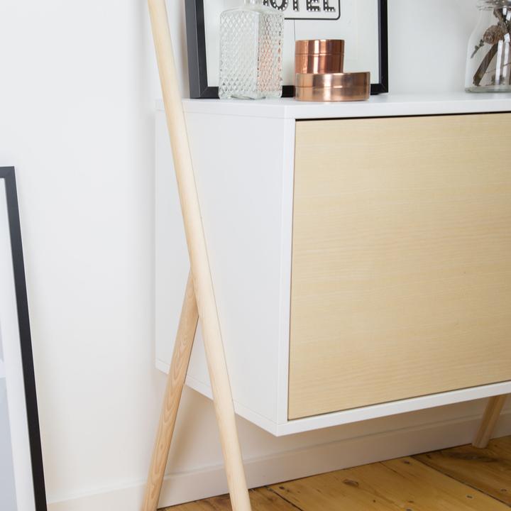Actual product image kommod Modern Sideboard with Doors (100 x 88 x 45 cm)