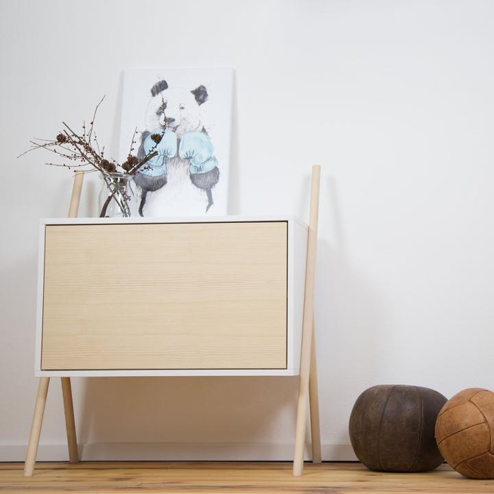Actual product image kommod Modern Sideboard with Doors (100 x 88 x 45 cm)