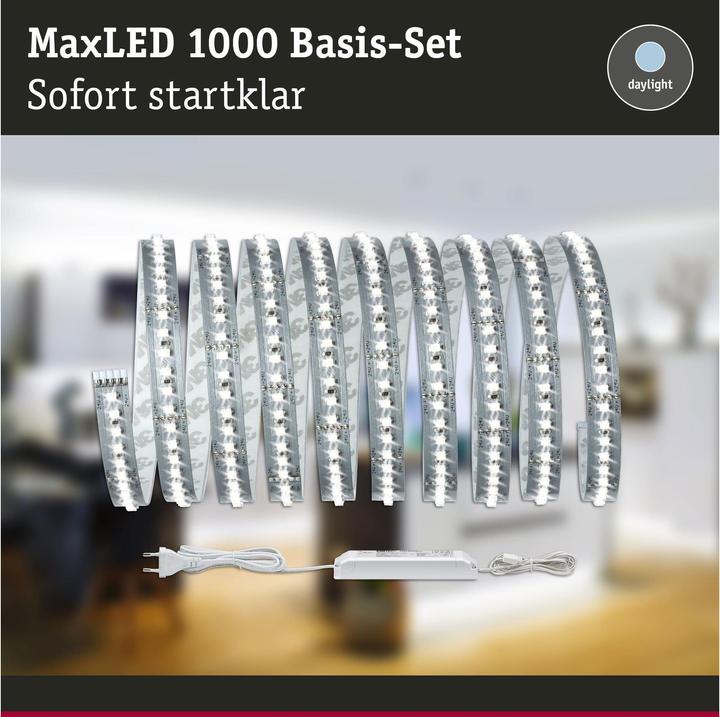 Immagine prodotto Paulmann Set di strisce MaxLED 1000 (Luce del giorno, 300 cm, Interno)
