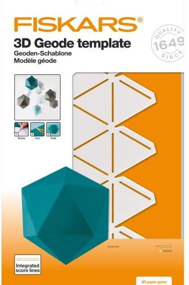 Image du produit Fiskars 1059566 Bijou en papier 3D, plastique, blanc (300 mm)