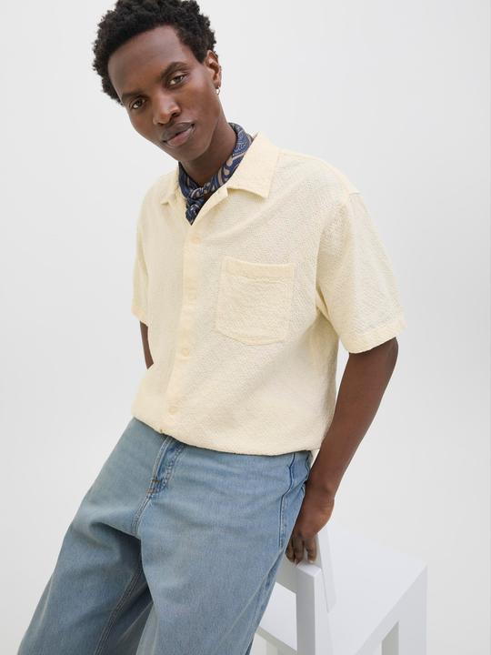Image du produit Jack & Jones Jortavira Texture Shirt Ss Ln (M)