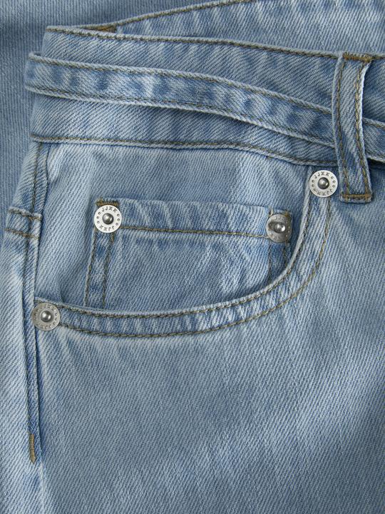 Actual product image JJXX JXSURA WIDE MW LINEN BLEND JEANS DNM Weit geschnitten (W26/L32)