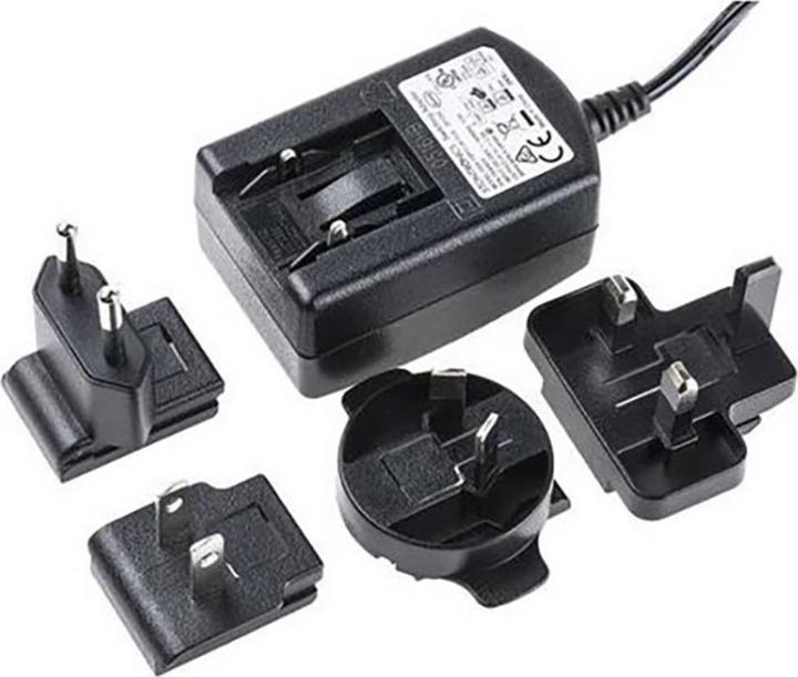 Actual product image Raspberry Pi Pi USB charger socket RB power supply3-B Black Output current (max.) 2500 mA 1 x Micro USB Pi 3