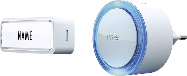 Actual product image Modern-Electronics m e modern electronics radio bell complete set with nameplate (Funk)