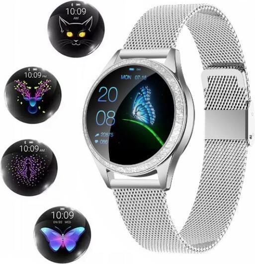 Actual product image Oromed Smartwatch Oro-Smart Crystal Silver (38 mm)