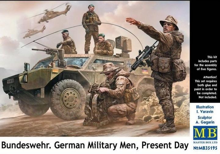 Produktbild Master Box Bundeswehr,German military men, Present day