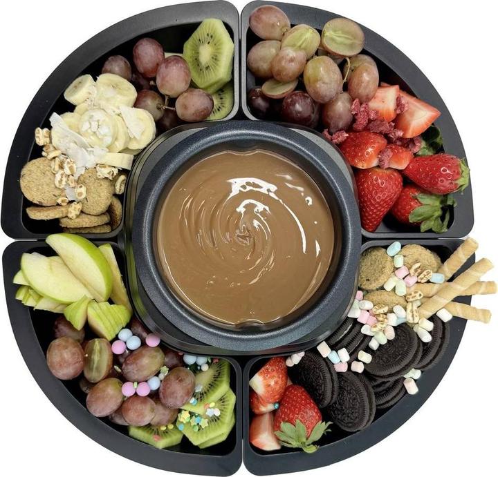Actual product image Silva Homeline SF 430 426036 Schoko-Fondue Schwarz (Chocolate fondue)